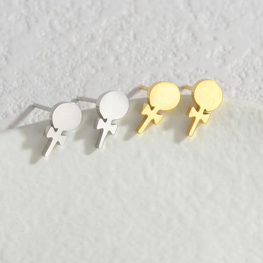 Lollipop Stud Earrings