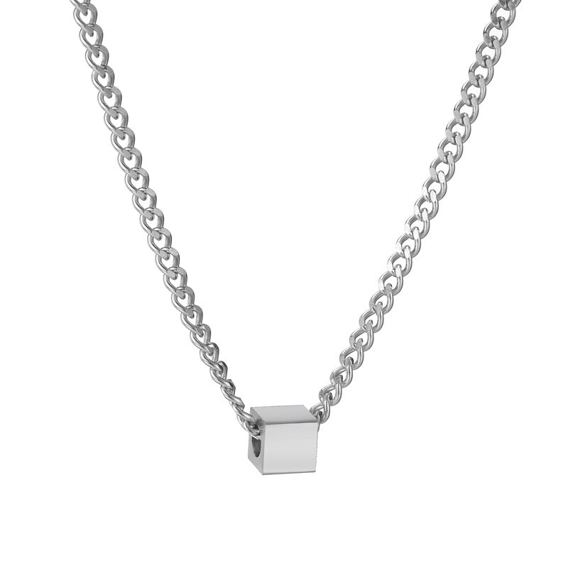 Square Pendant Necklace