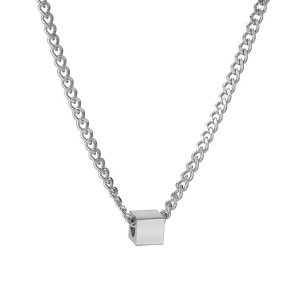 Square Pendant Necklace